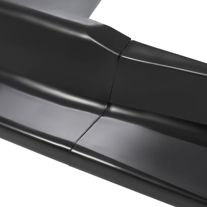 Solid Spare For 2006-2009 350z Z33 Unpainted NS Style Pu Black Front Bumper Lip Spoiler Chin