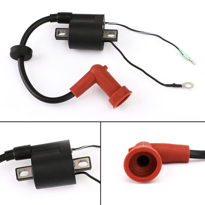 Outboard Engine Ignition Coil fit for Yamaha 40hp 40X E40X MHL 66T-85570-00 EY