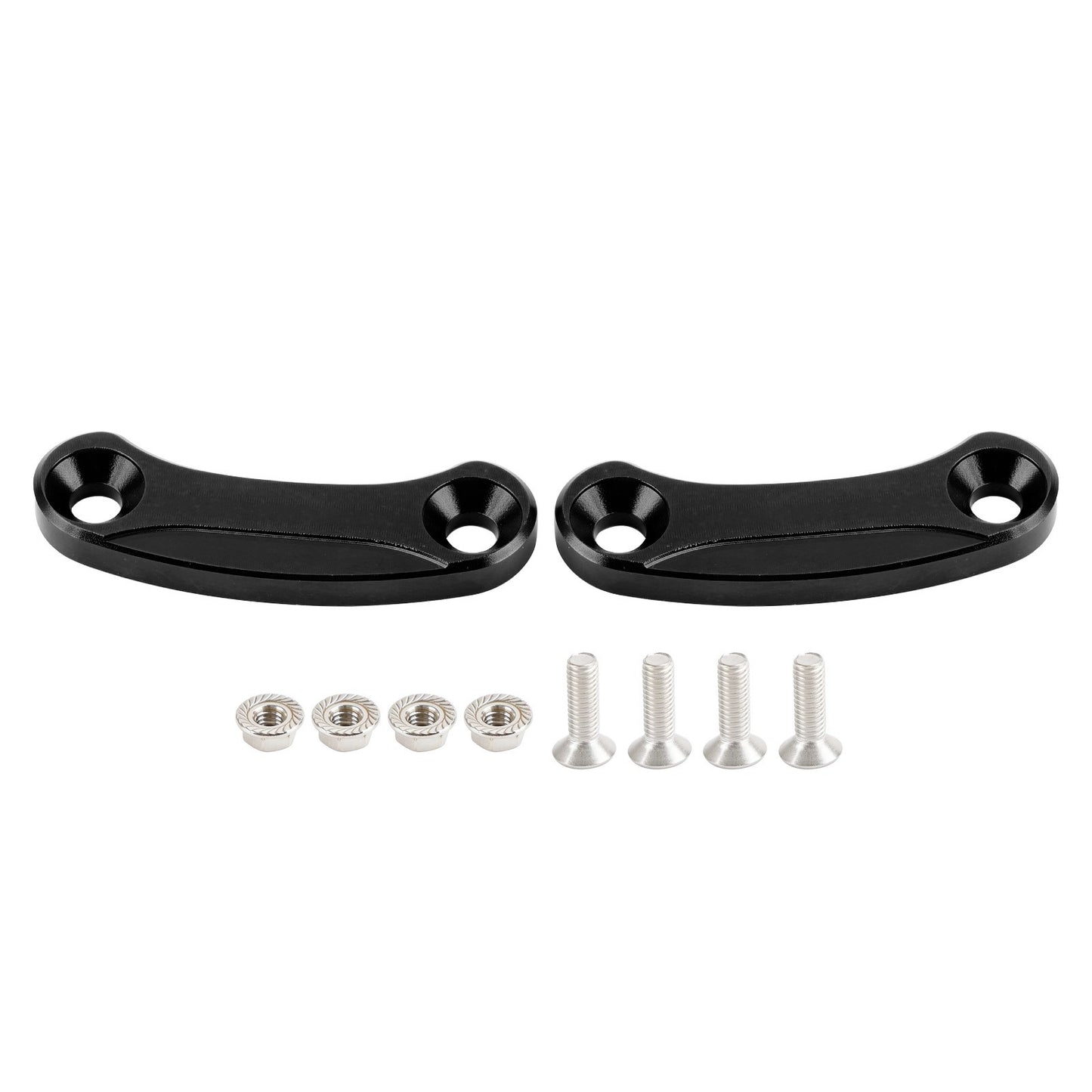 Black mirror delete blanking block off plates For Kawasaki ZX-10R 2016-2023 2022