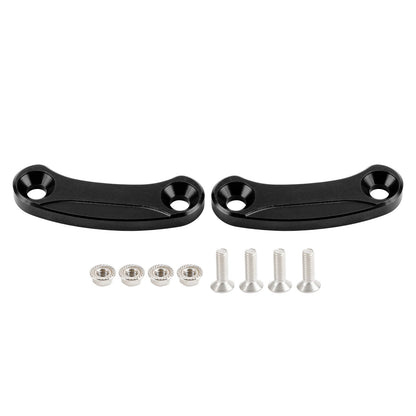 Black mirror delete blanking block off plates For Kawasaki ZX-10R 2016-2023 2022