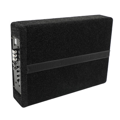 8" Car Subwoofer Under-Seat 800W Amplifier Speaker Audio Sub Woofer Slim Box