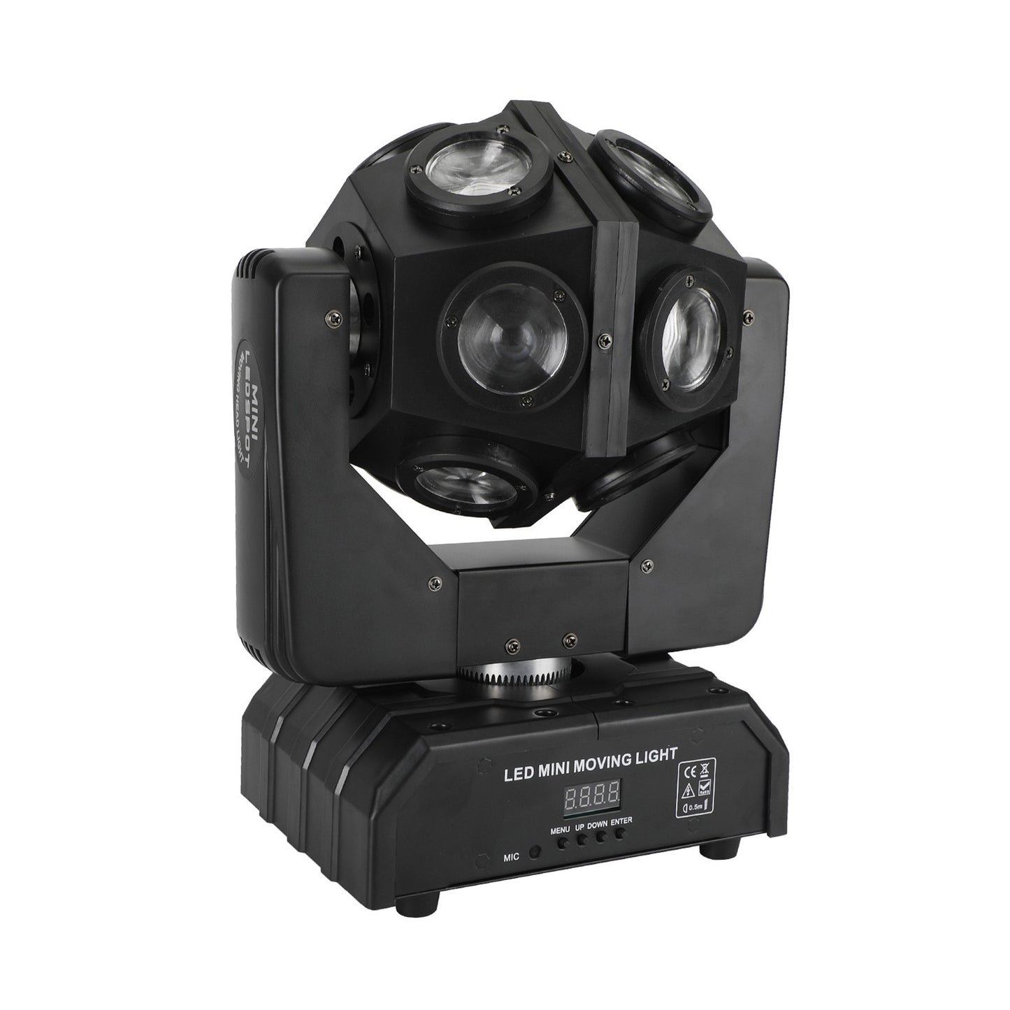 200W Moving Head 12 LED Rotating Beam Stage Light RGBW DJ Disco Party DMX US