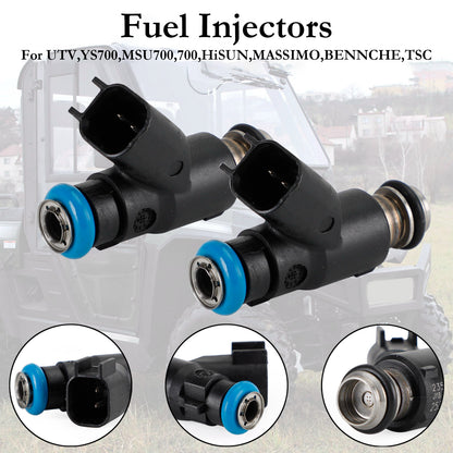 2PCS 25377439 Fuel Injector For HiSun EFI 700 ATV UTV