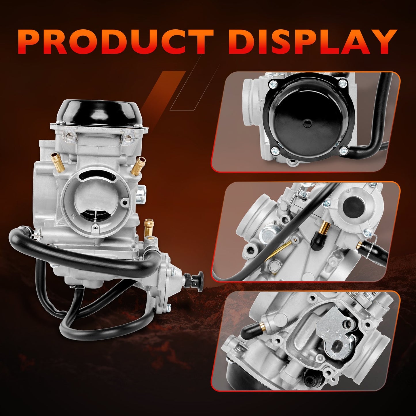 0470-362 0470-361 Carburetor Carb Kit For 98-01 Arctic Cat ATV 400 500 2x4 4x4