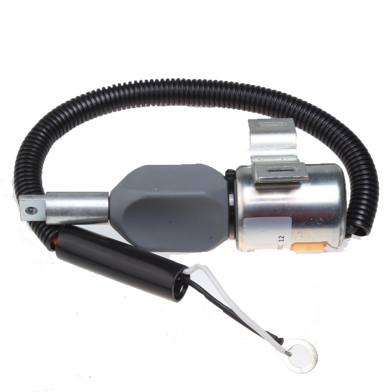 Solid Spare Fuel Stop Solenoid Valve 1753ES 12V 1700-4061 Fits for Takeuchi. TL 140