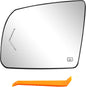 Heated Signal Left Driver Side Mirror Glass For 2007-2020 Toyota Tundra Sequoia