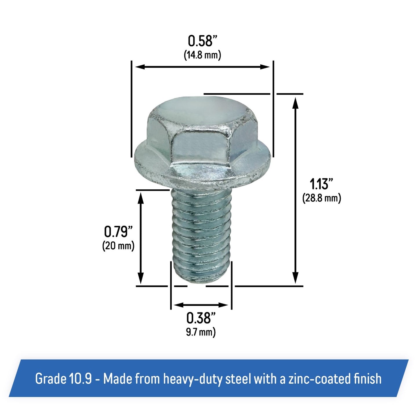 Engine Mount To Engine Block Bolt Kit for Chevy GM 1997-2014 LS Engines, Vortec
