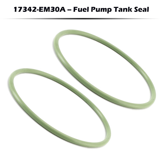2PCS 17342-EM30A Fuel Pump Tank Seal Gasket for Nissan Rogue Juke Sentra 07-19