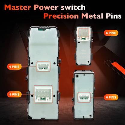 Power Window Door Control Switch For 2006-14 Jeep Chrysler 200 300 Dodge Charger