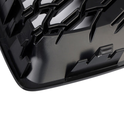 RSQ5 Style Front Fog Lamp Grille Cover Fit Audi Q5 SQ5 S-Line 2021-2025 Black