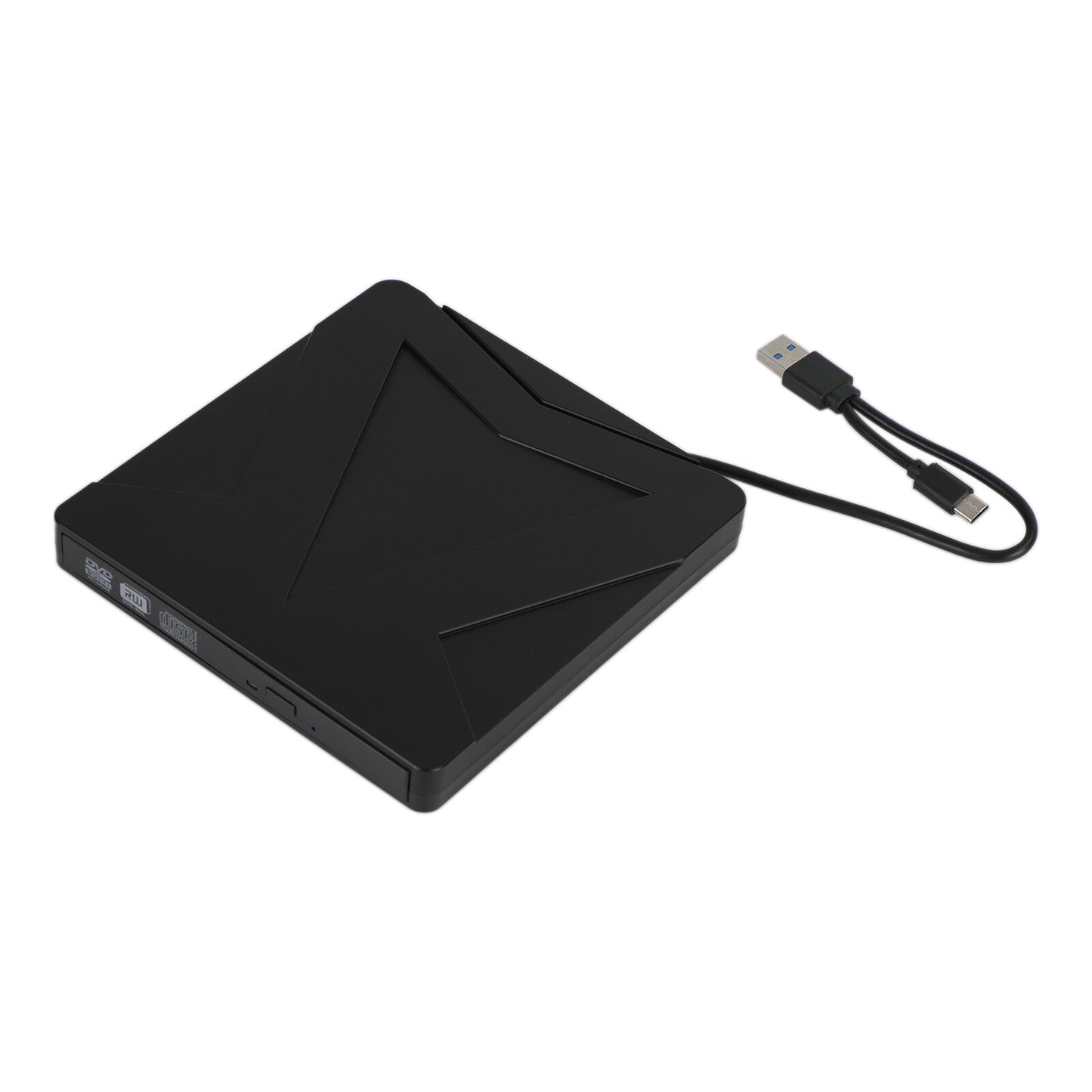 USB Type-C 7 IN 1 External ray Disc Writer  Reader CD DVD Drive USB 3.0