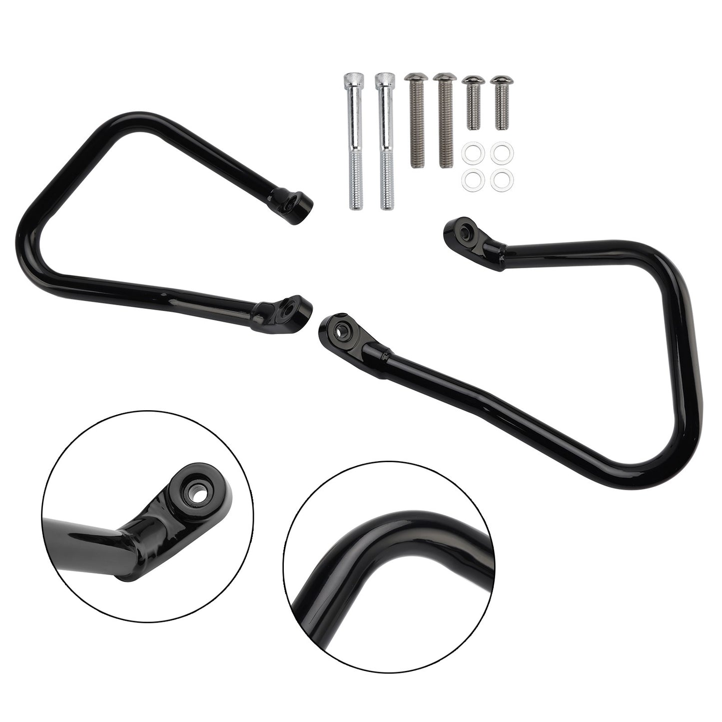 Engine Guard Crash Bar Frame Protector Bumper For Softail Flhc Flhcs 2018-2024