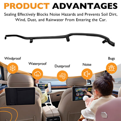 Front Left Door Edge Weather Strip Seal For 2011-2019 Ford Explorer BB5Z7825325B