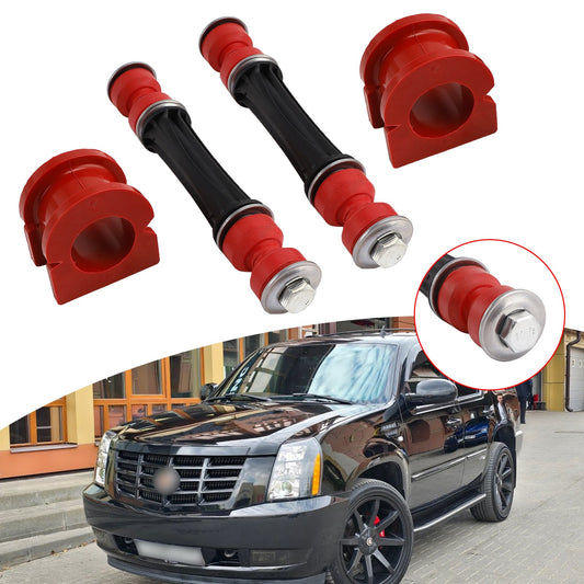 4pc Front Suspension Stabilizer Link & Bushing Kit K700538 For Cadillac