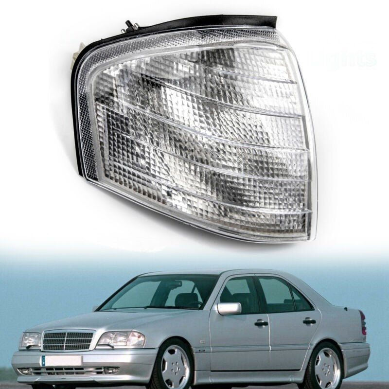 Right Corner Lights Turn Signal Lamps For Mercedes Benz C Class W202 1994-2000