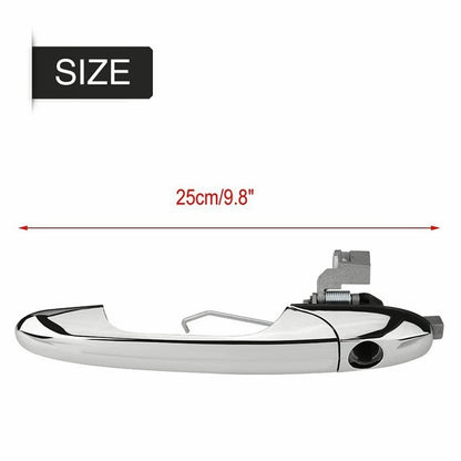 Front Exterior Outside Chrome Door Handle LH Driver Side For Fiat 500 68069943AC