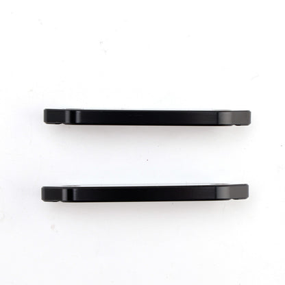 Black mirror delete block off plates fits Kawasaki Ninja 125/250/SL/300/400/650