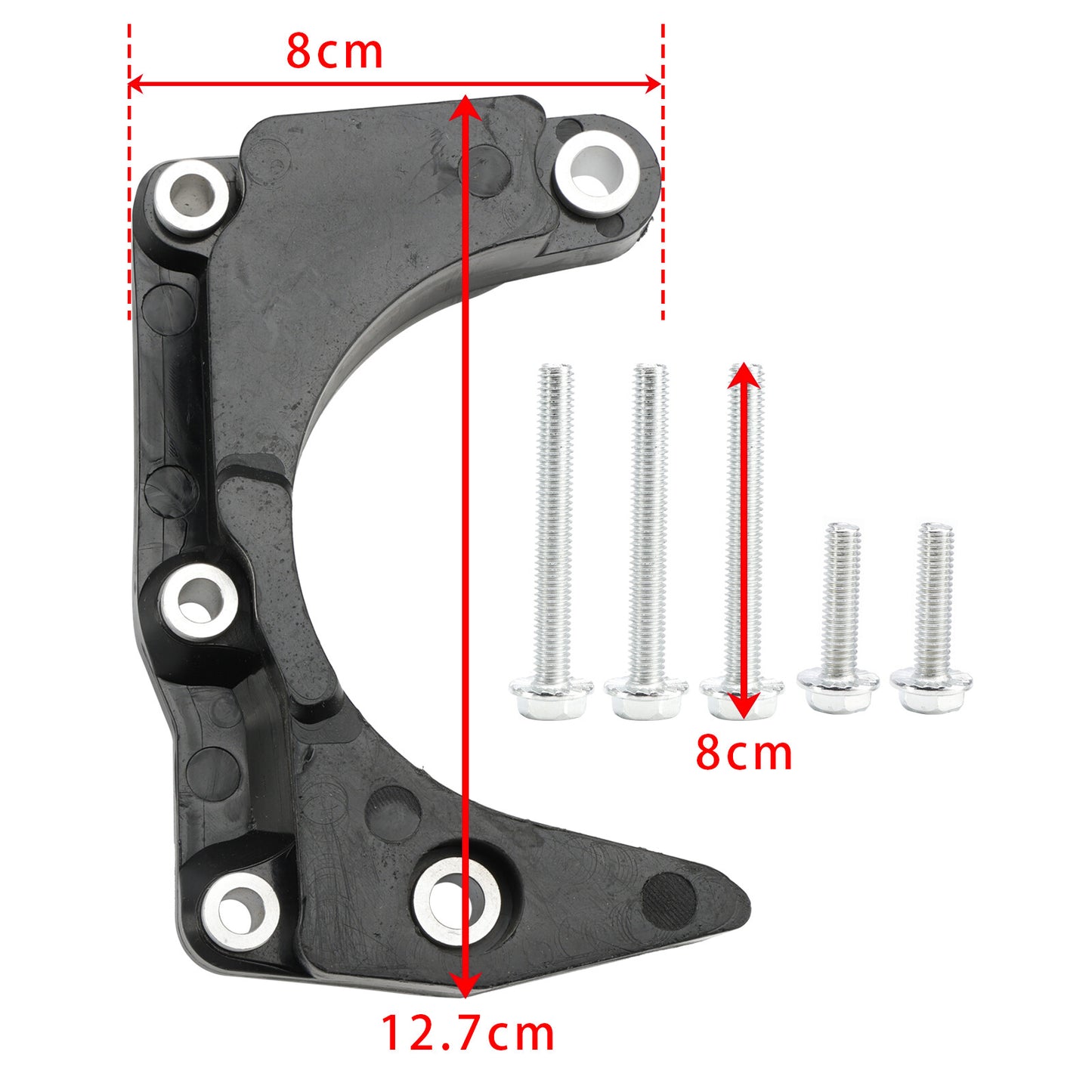 Prevent Broken Mounts Case Saver Repair Kit Poly Chain For Yamaha Raptor 700 ..