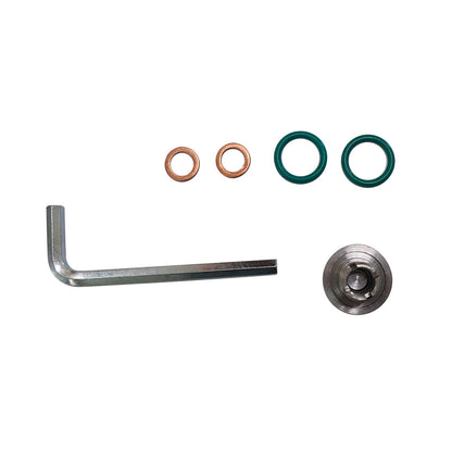 Oil Drain Plug Self-tapping Piggyback Repair Kit Stainless Steel M12.1-1.25x15mm
