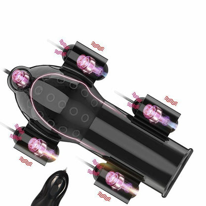 Vibrating Penis Head Massager Male Masturbator Glans Vibrator Sex Toys For Men