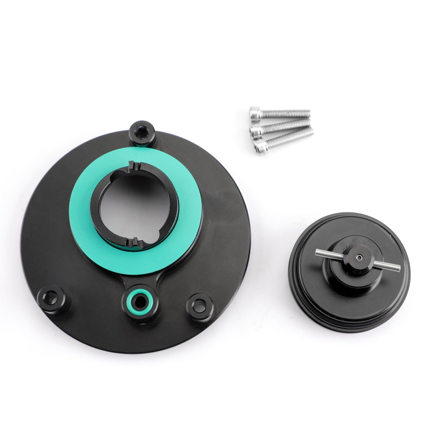 Black Fuel Gas Tank Cap Fit for Yamaha YZF R1 R1M 04-17 YZF R6 03-16