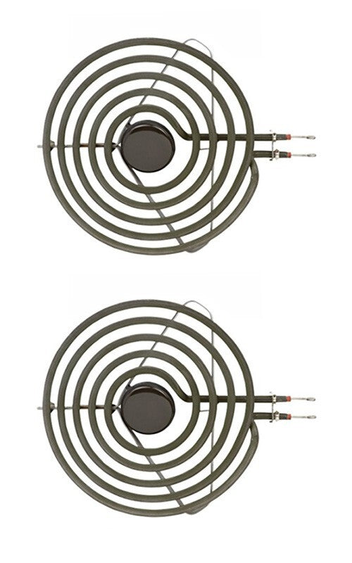 Solid Spare (2) 8 Inch Surface Burner Element for Maytag Stove Range Cooktop