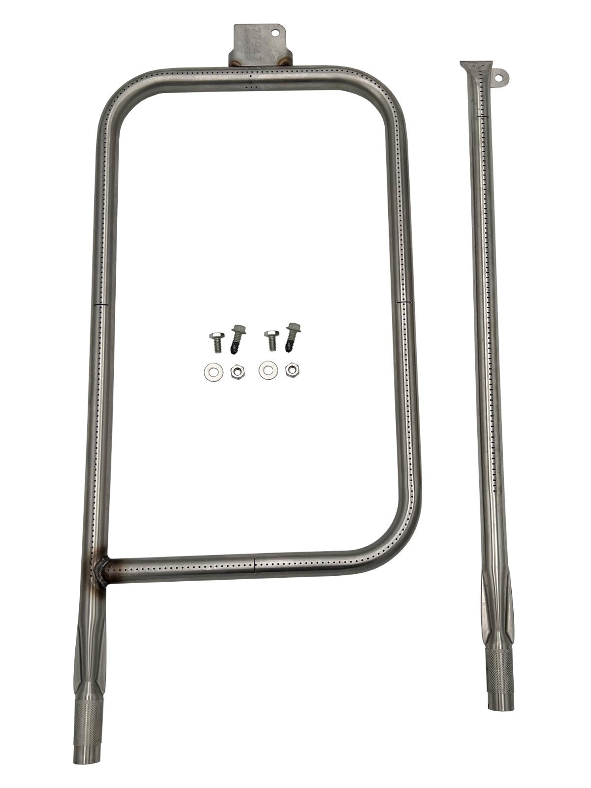 Solid Spare (2) Weber Gas Grill Replacement Burner Tube Kit Q300 Q320