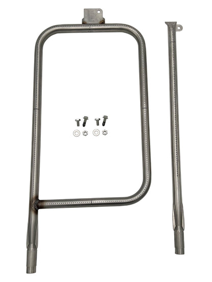 Solid Spare (2) Weber Gas Grill Replacement Burner Tube Kit Q300 Q320