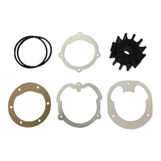 Solid Spare Water Pump Impeller Rebuild Kit 09-1027B F5B-9 Johnson 18-3081 1210-0001 -0003