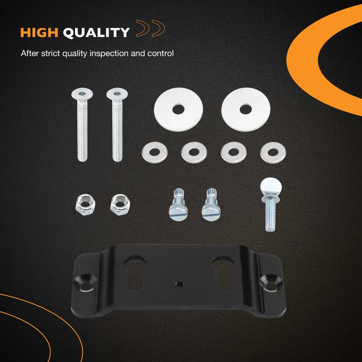 Motorcycle Trailer Stop Adapter Kit For Pit-Stop Wheel Chock System TK-3000