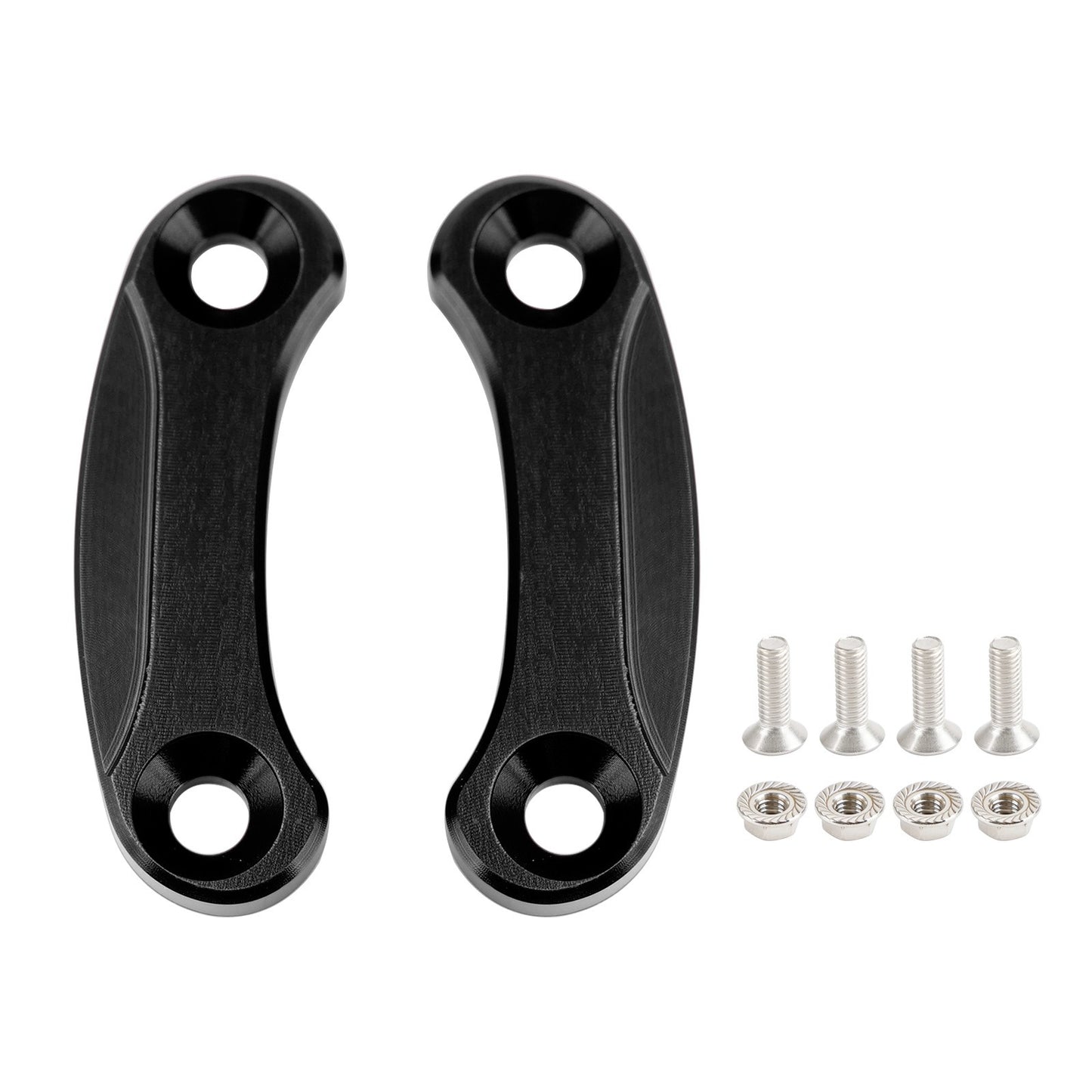 Black mirror delete blanking block off plates For Kawasaki ZX-10R 2016-2023 2022