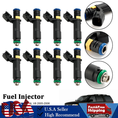 8PCS Fuel Injector Fit Ford F150 F250 F350 Expedition Super Duty 2005-2007 5.4L