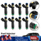 8PCS Fuel Injector Fit Ford F150 F250 F350 Expedition Super Duty 2005-2007 5.4L