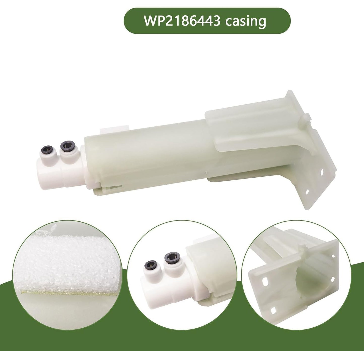 WP2186443 Refrigerator Housing Compatible with Whirlpool KitchenAid 2186443