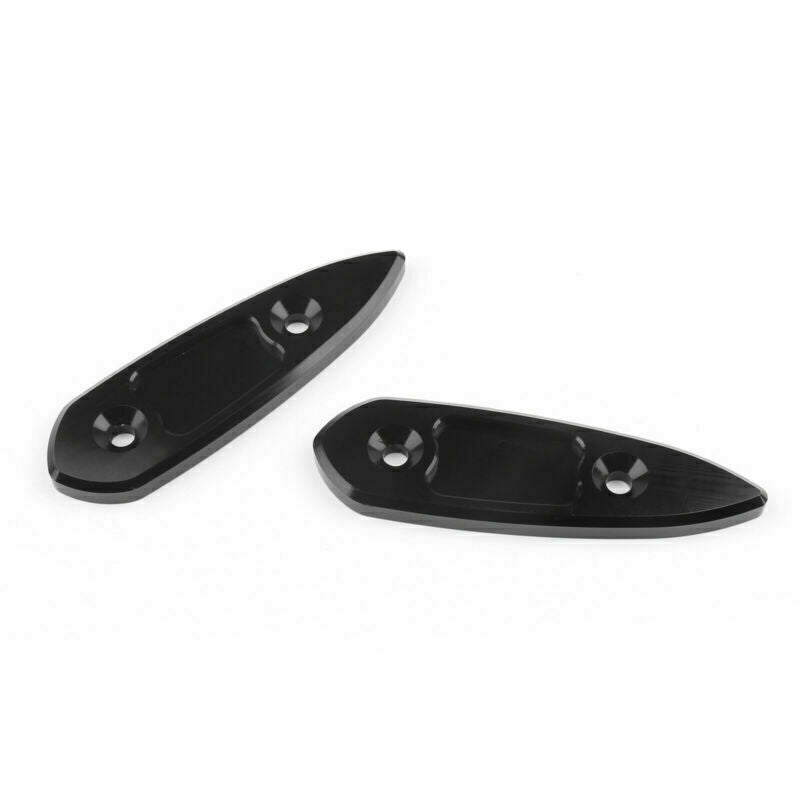 CNC Mirror Hole Cap Covers For Yamaha YZF R3 2015-2016 R25 2013-2015 Black CN
