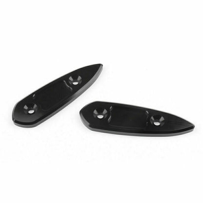 CNC Mirror Hole Cap Covers For Yamaha YZF R3 2015-2016 R25 2013-2015 Black CN