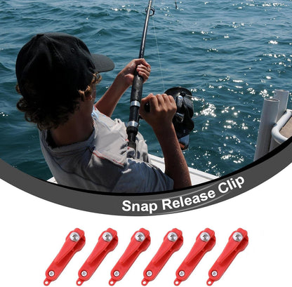 6 x Heavy Tension Release Clip Weight Planer Board Offshore Fishing