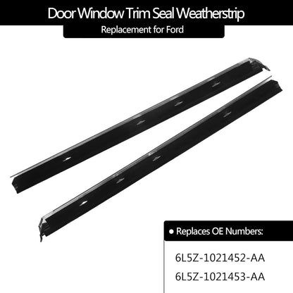 Weatherstrip Window Moulding Trim Seal Belt Front Outer For 1999-11 Ford Ranger