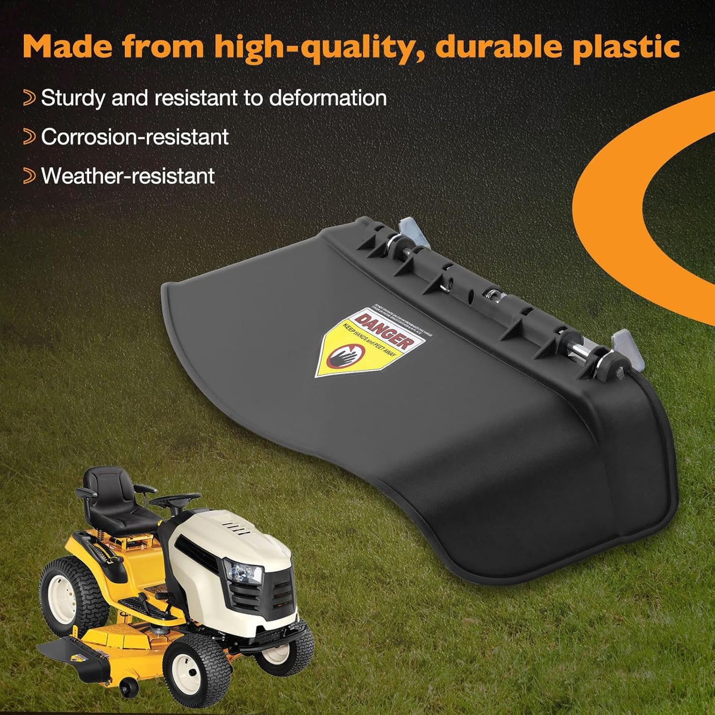 631-04070 Side Discharge Chute Grass Deflector For MTD Cub Cadet 48 50 54" Mower