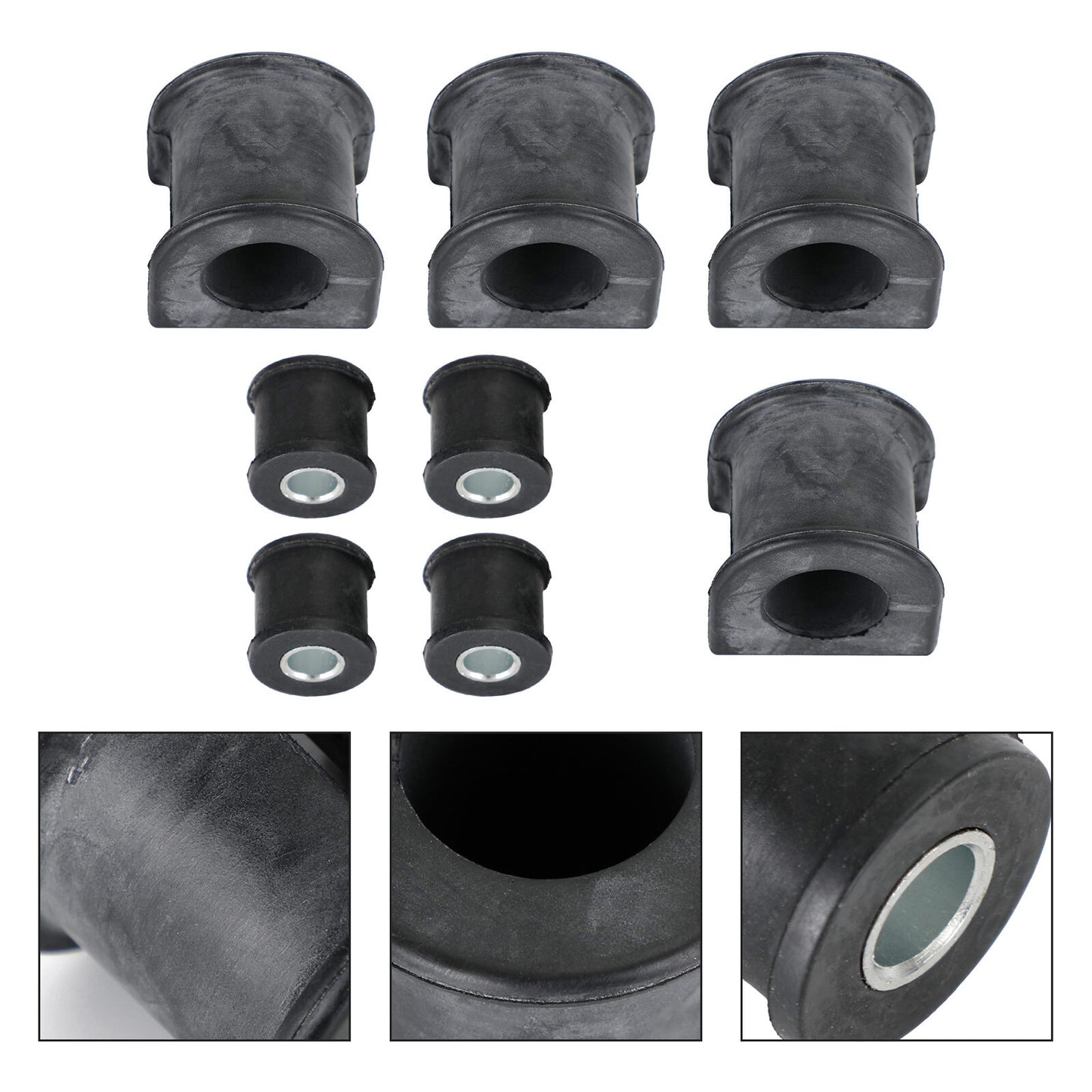 8Pcs Front+Rear Sway Bar Bushes Kit For Toyota Landcruiser 80 Series 1993-97 V1