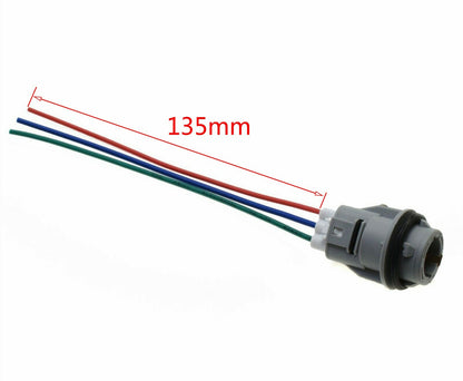Turn Signal Blinker Light Bulb Socket & Connector Harness Set For Honda Acura