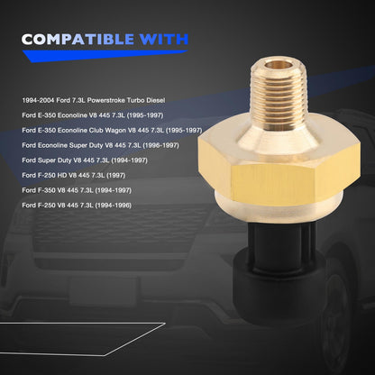 Exhaust Back Pressure EBP Tube Sensor for 1994-1997 Ford 7.3L Powerstroke Diesel