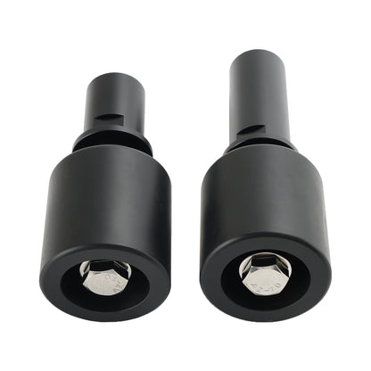 Crash Bobbin Protector Slider Aluminum Black For Kawasaki Zx-4R Zx-4Rr 2023-2024