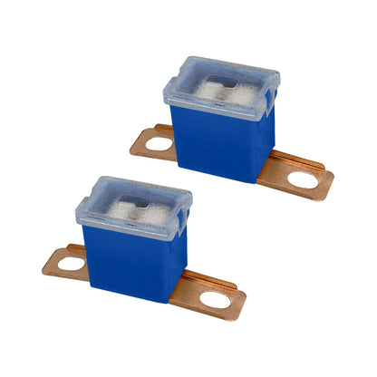 100A Bent Male 9/16" Fuse Cartridge FLD PAL Auto Link for Car Truck RV SUV - 2pk