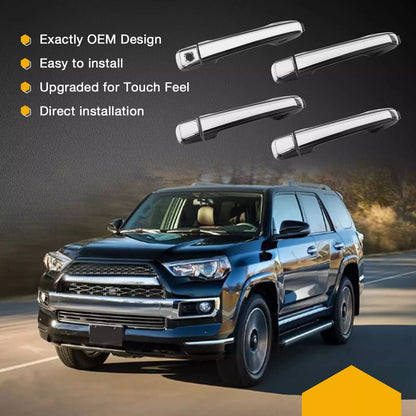 Exterior Door Handle Driver Passenger Side For 10-21 Toyota 4Runner Lexus GX460