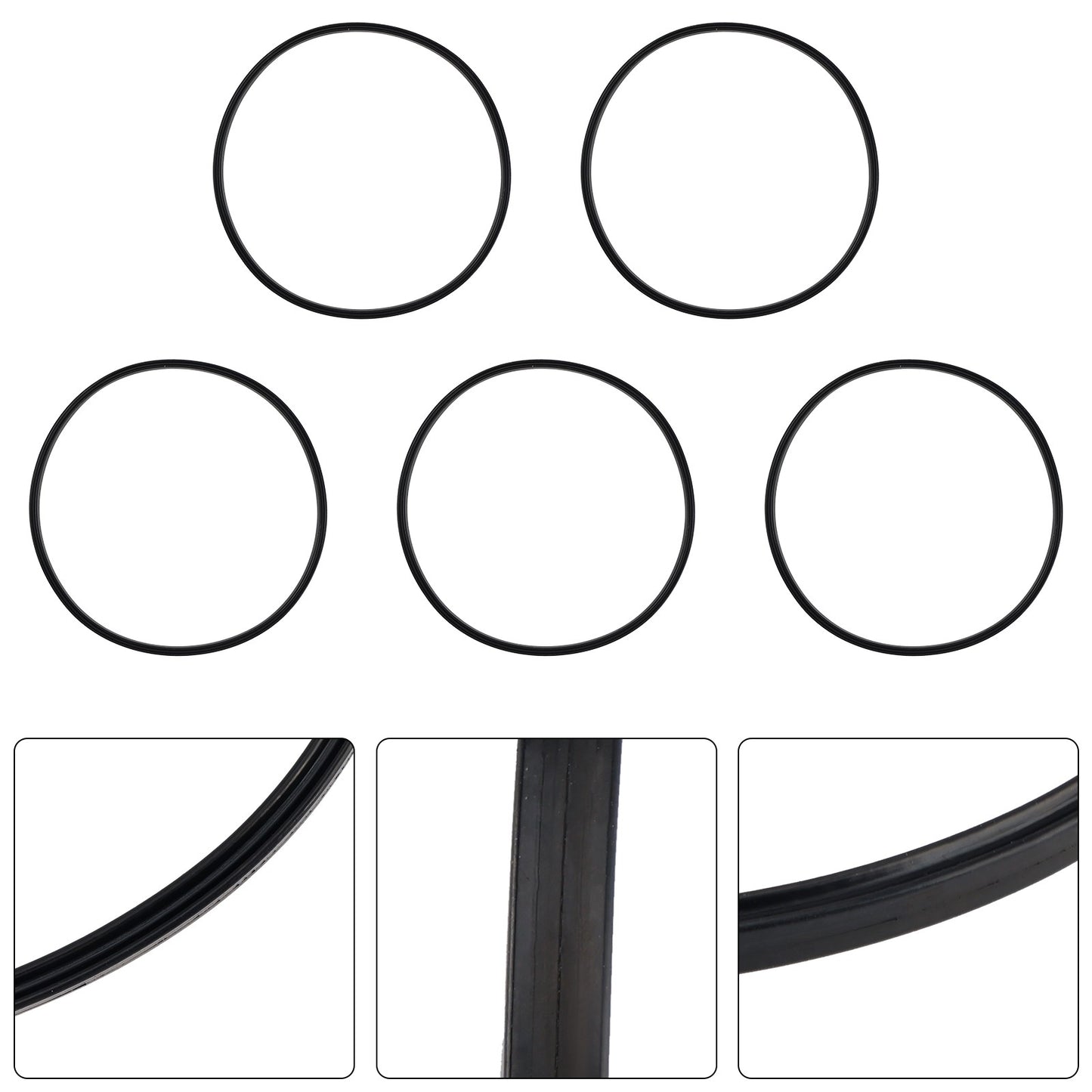 5PCS Fuel Pump Seal NI0515878 Fit Nissan Altima 2004-2018 Fit Quest 2004-2009