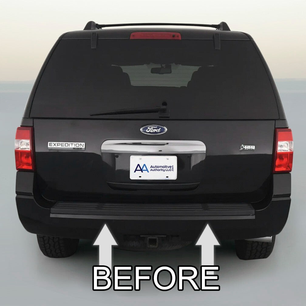 CHROME REAR BUMPER TRIM TAILGATE MOLDING PACKAGE For FORD EXPEDITION 07-16