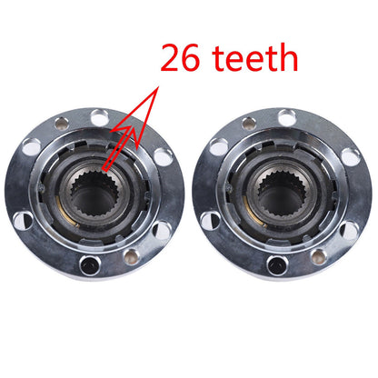 Pair Manual Wheel Locking Hub For Toyota Pick Up Truck 4Runner 86-95 43509-3503