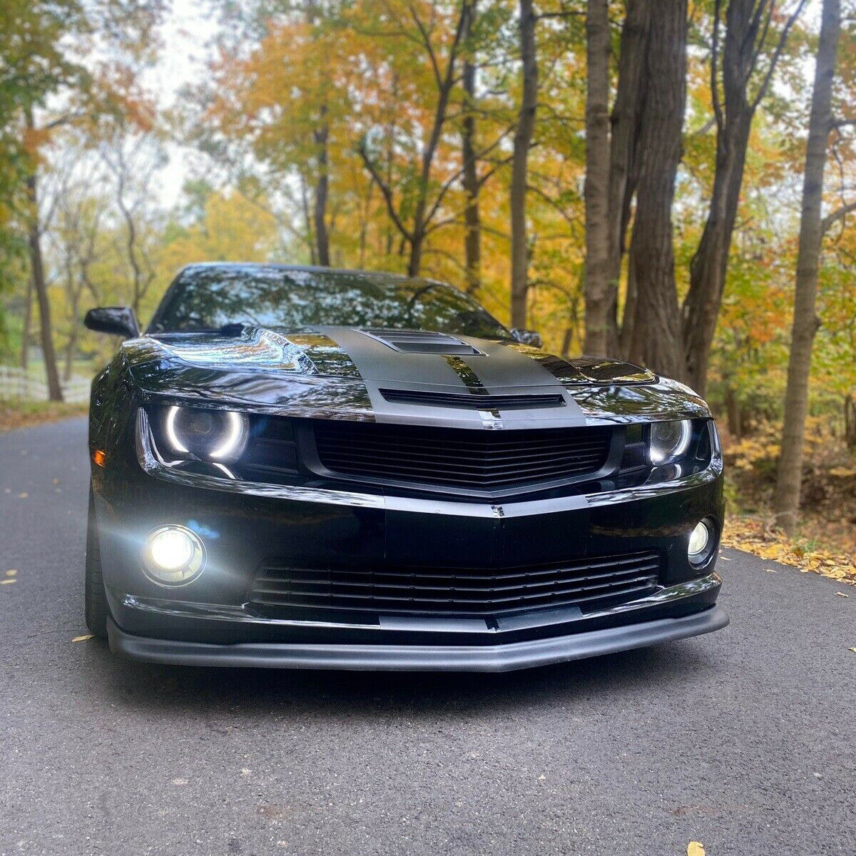 Solid Spare Black Heritage Upper Grille For 2010-13 Chevy Camaro ZL1 2012-15 #92208704