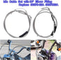 Stainless Steel Throttle and Idle Cable Set fits Harley Davidson 42" 56579-02A